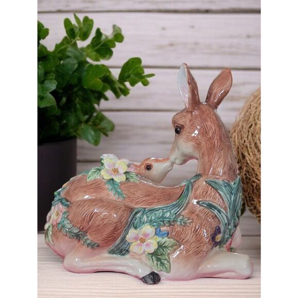 Fitz and Floyd Classics Woodland Spring Collection Animal Box with Lid Vintage - Picture 10 of 11